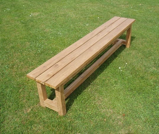 Tuinbank zonder rugleuning