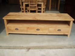 Maatwerk teak TV Kast