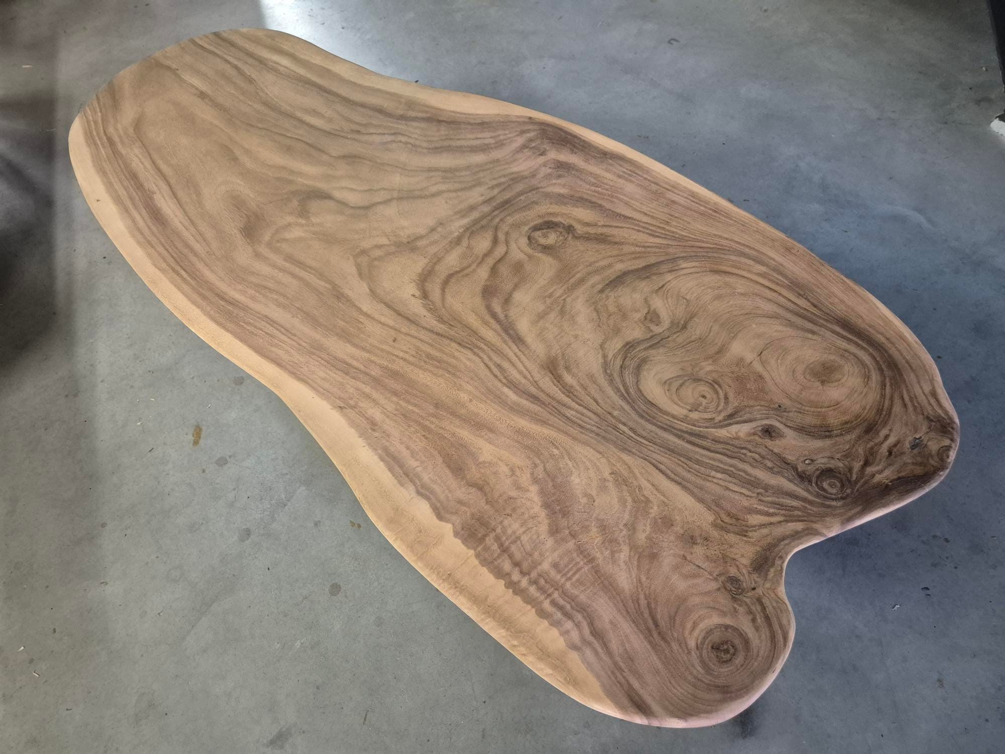 Massief Suar Houten Salontafel 190 cm | Uniek & Robuust - Afbeelding 3