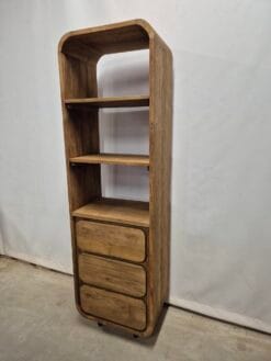 teakhouten badkamerkast 60 cm - Afbeelding 3
