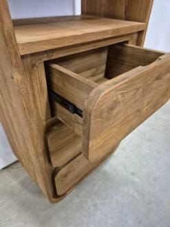 teakhouten badkamerkast 60 cm - Afbeelding 5
