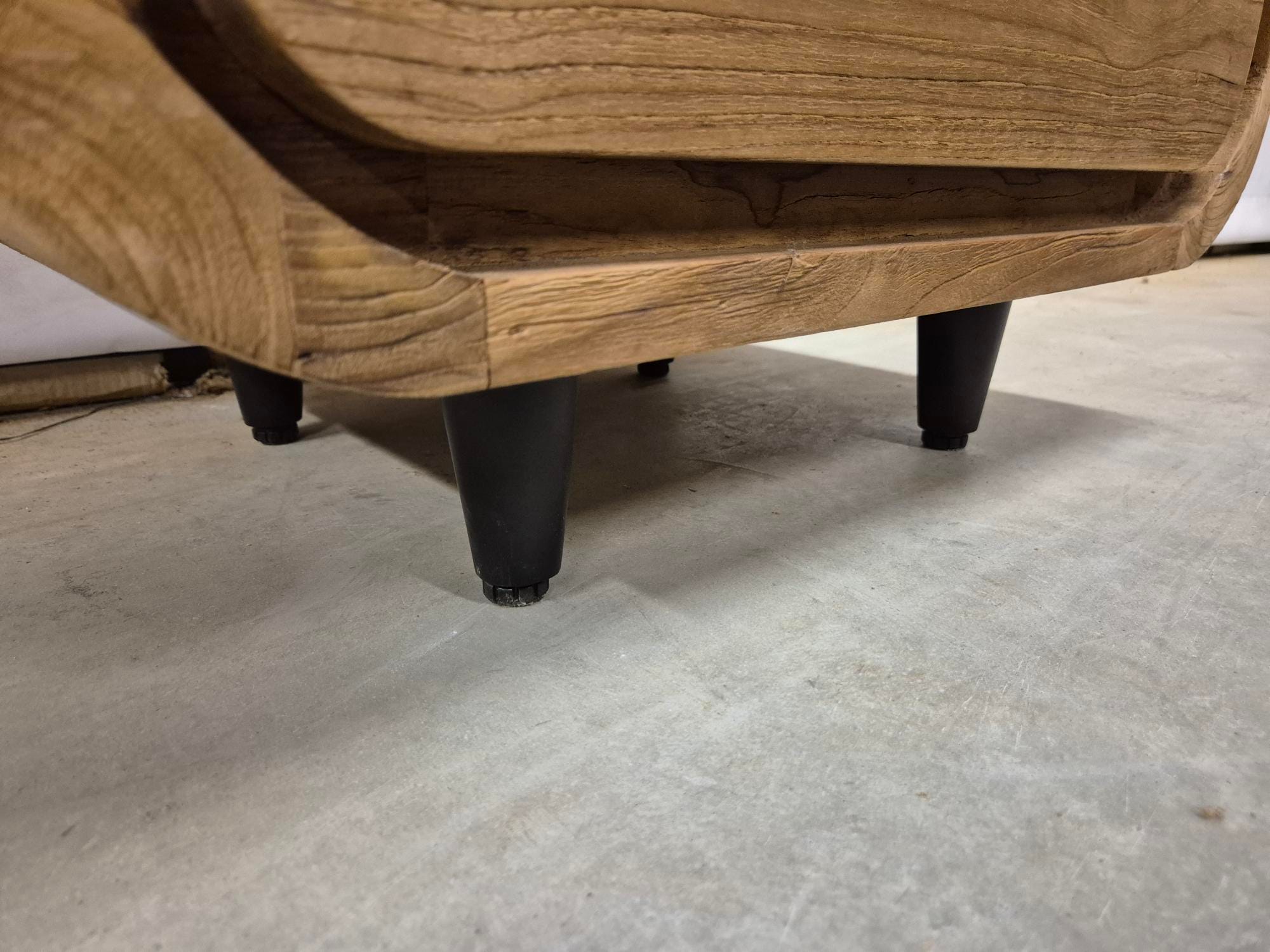 teakhouten badkamerkast 60 cm - Afbeelding 6